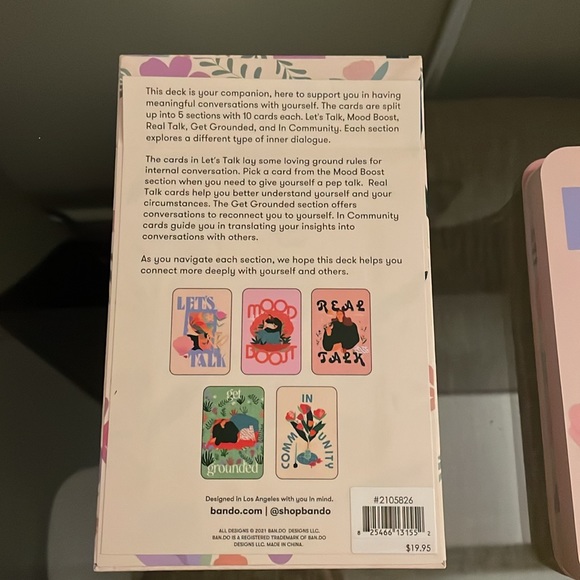 Ban.do Tune In cards, like new - Picture 3 of 3